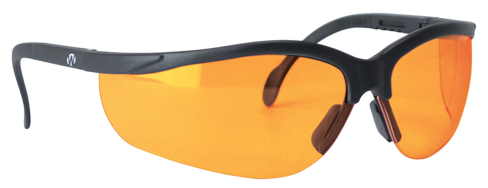 Walker's GWPAMBLSG Sport Glasses Adult Amber Lens Polycarbonate Black Frame