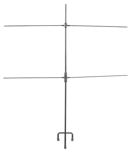SME SMETGTST Double Paper Target Stand Black Steel Includes 8 Metal Clips
