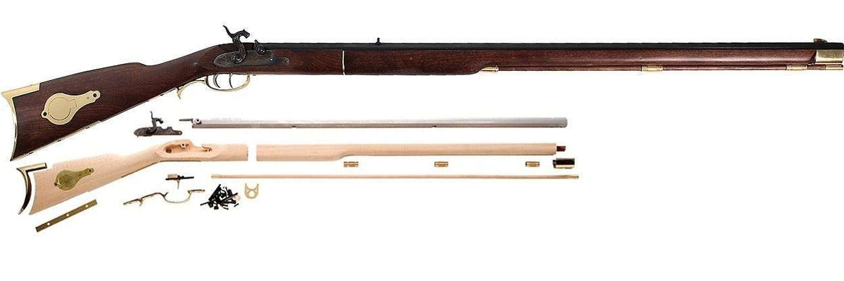 TRADITIONS DELUXE KENTUCKY PERCUSSION RIFLE KIT RBP 50 CAL 33.5 IN WHITE BBL ( 5 PER CASE )