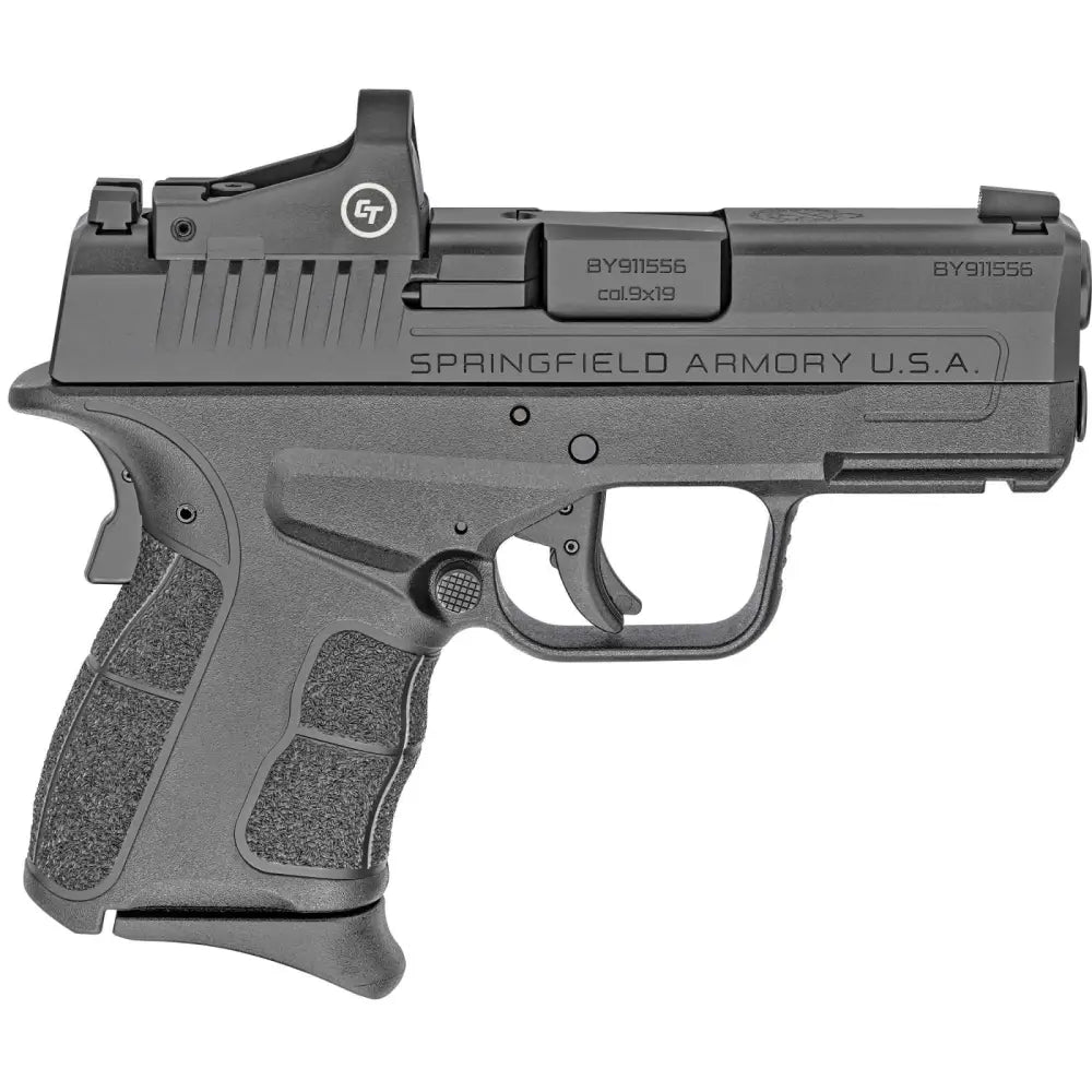 Springfield Armory XDSG9339CT XD-S Mod 2 OSP 9mm Luger 3.30" 9+1,7+1 Black Melonite Steel Slide Black Polymer Grip with CT Red Dot