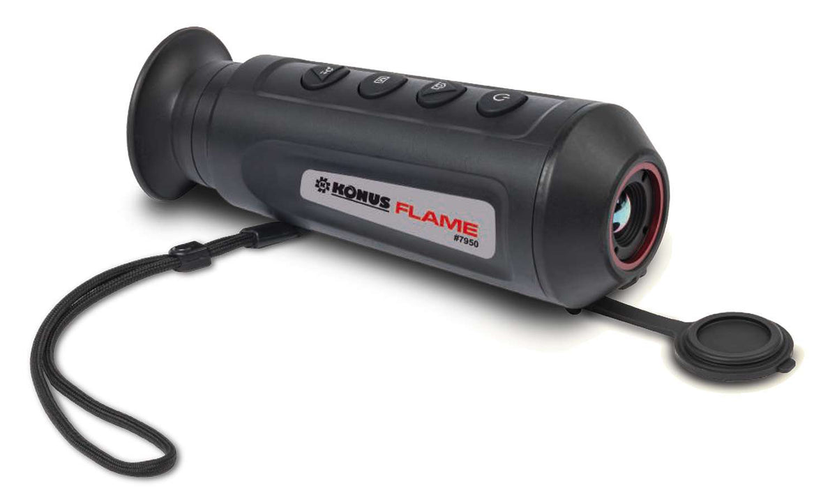 KONUS FLAME THERMAL MONOCULAR 160 X 120 RESOLUTION .6-2.4 ZOOM MATTE