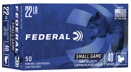Federal .22 Long Rifle  40gr FMJ Ammo