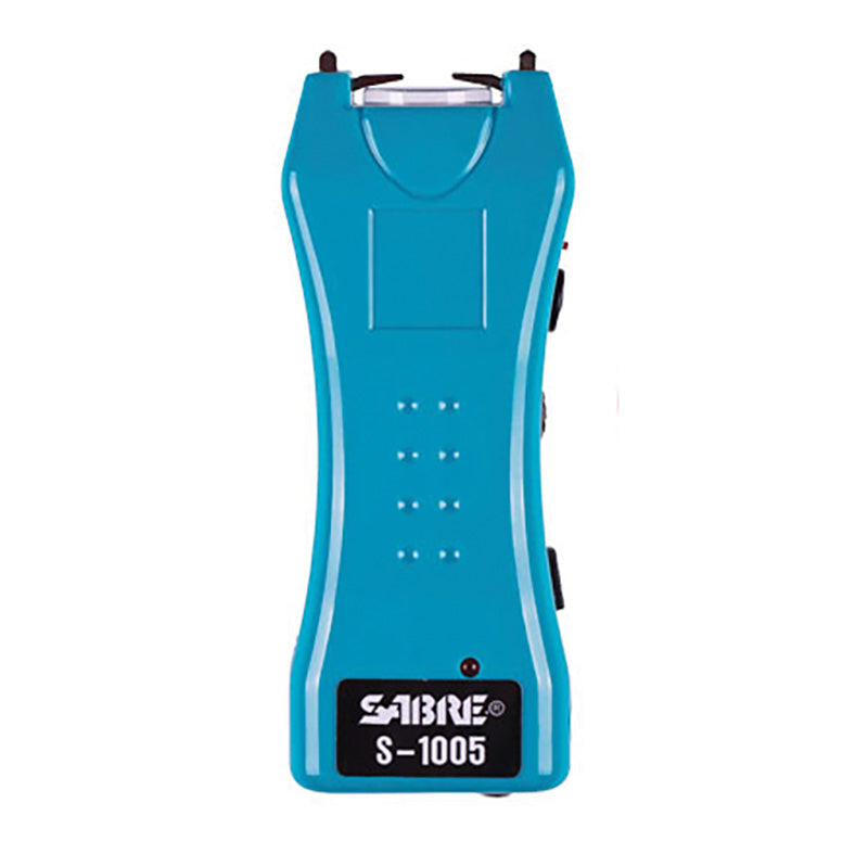 Sabre Stun Gun, 1.600 uC Mini Stun Gun w/ holster, Teal S-1005-TQ