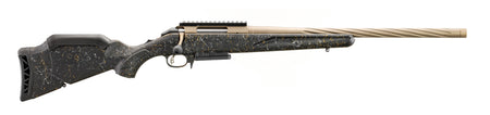 Ruger 46972 American II Prairie 308 Win 3+1 20" Smoked Bronze Cerakote Spiral Fluted Threaded Barrel & Alloy Steel Receiver w/Picatinny Rail, Black Splatter Adj LOP Synthetic Stock