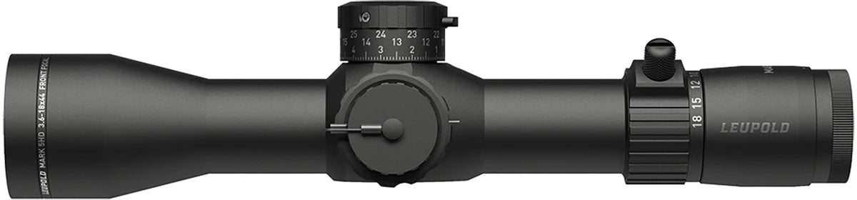 Leupold 173301 Mark 5HD Matte Black 3.6-18x44mm 35mm Tube Illuminated FFP TRM Reticle
