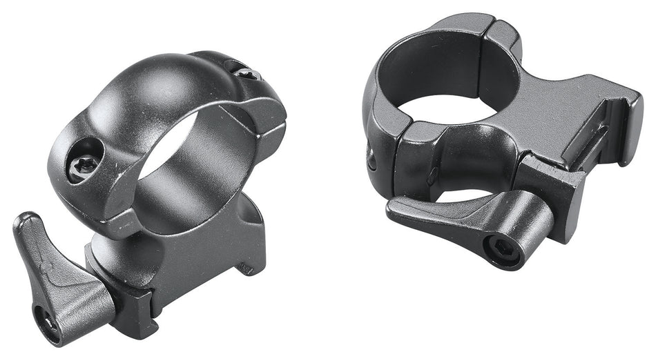 Weaver Mounts 49327 Lever Lok Matte Black 1" Extra High