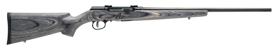 Savage Arms 47801 A17 Sporter Full Size 17 WSM 8+1 22" High Luster Button Rifled Barrel, High Luster Drilled & Tapped Carbon Steel Receiver, Matte Gray Fixed Laminate Stock, Right Hand