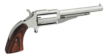 NAA 18604CB Earl Companion Cap & Ball Revolver Kit .22 Cal 4 in. #11 Perc Cap Stainless w/Kit 5 rd.
