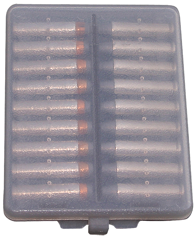 MTM Case-Gard W184441 Ammo Wallet Handgun 44 Mag 18rd Clear Smoke Polymer