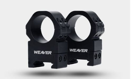 WEAVER RINGS PRECISION 1" X-HIGH MATTE