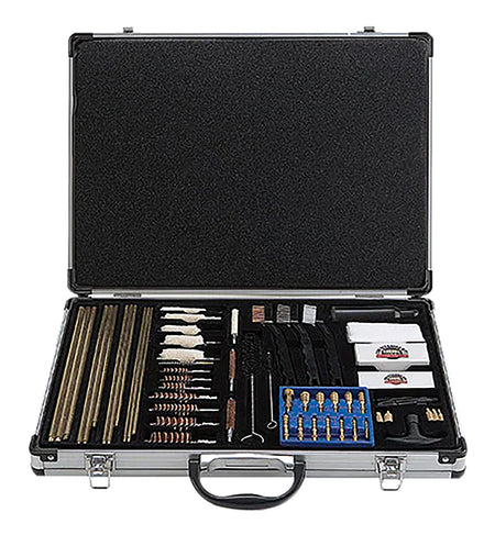 DAC UGC100S Super Deluxe Universal Gun Cleaning Kit Multi-Caliber/61 Pieces Silver