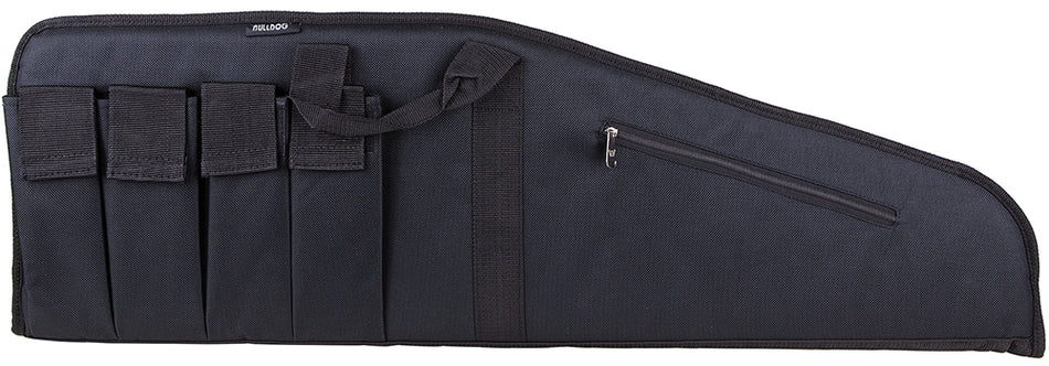 Bulldog BD422 Extreme Tactical 35" Black Water-Resistant Nylon, Tricot Lining, 4 External Velcro Magazine Pouches, Soft Padding
