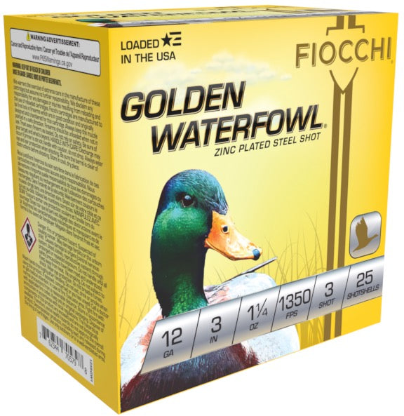 Fiocchi  12 Gauge 3 in 1-1/4 oz #3