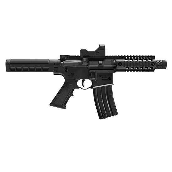 CROSMAN A4 FULL AUTO AIR PISTOL BB CO2 POWERED BLACK (2 UNIT CASE)