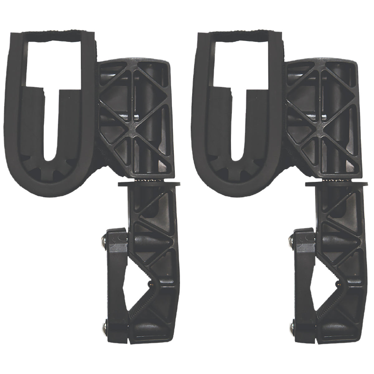 Rugged Gear 10100 Single Hook Gun Mount Rifle/Shotgun Black Nylon 2 Pack