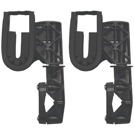 Rugged Gear 10100 Single Hook Gun Mount Rifle/Shotgun Black Nylon 2 Pack
