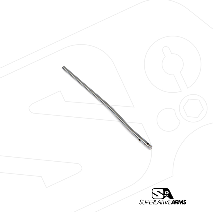 Superlative Arms Gas Tube Pistol Length for AR-15/AR-10/LR-308 SAGSTB-P-SS (Roll Pin Included)