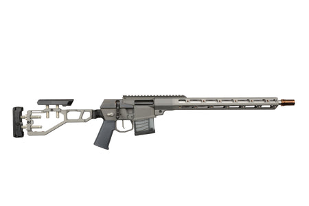 Q LLC MINIFIX6ARC15INGRY Mini Fix 6mm ARC 10+1 16" Gray Picatinny Rail M-LOK Handguard Adj Folding Gray