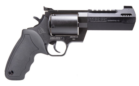 Taurus 2500051RH Raging Hunter Large Frame 500 S&W Mag 5rd 5.12" Black Ported/Target Crown Barrel, Matte Black Oxide Cylinder, Black Steel Frame, Black Rubber Grip