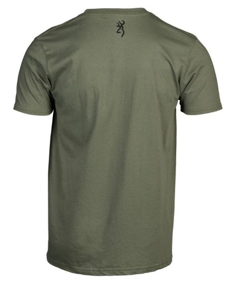 BROWNING SS T-SHIRT CAMO BUCKMARK GREEN/OVIX XLARGE