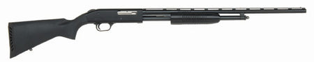 Mossberg 50112 500 Bantam Youth 410 Gauge Pump 3" 5+1 24" Blued Vent Rib Barrel, Blued Steel Receiver, Fixed Black Synthetic Stock, Right Hand, Fixed Full Choke