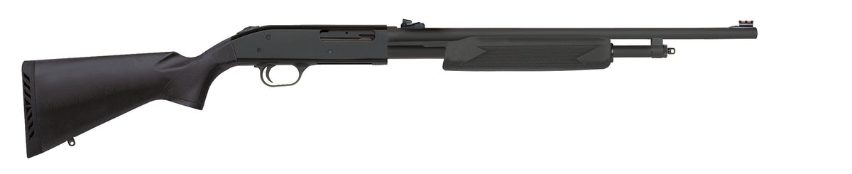 Mossberg 50165 500 Bantam Slugster 410 Gauge Pump 3" 5+1 20" Matte Blued Steel Barrel, Matte Blued Steel Receiver, Fixed Synthetic Stock, Cylinder Bore Choke