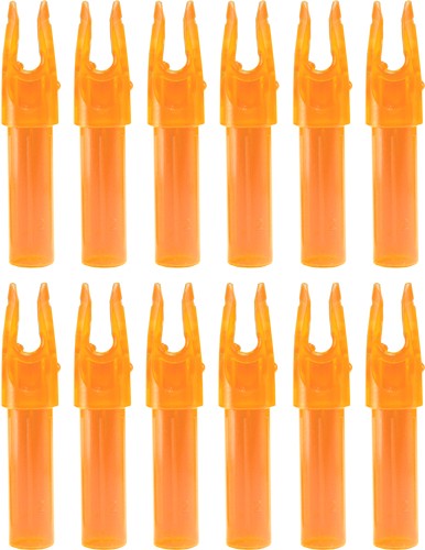 CARBON EXPRESS NOCK LAUNCHPAD PRECISION ORANGE .244 ID 12PK<
