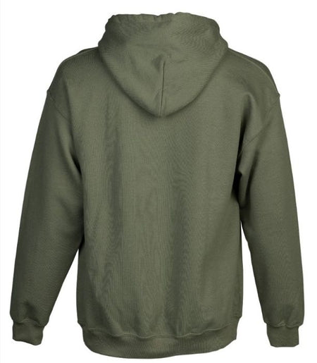 BROWNING HOODIE VINTAGE EMBLEM WHITETIAL GREEN XXLARGE