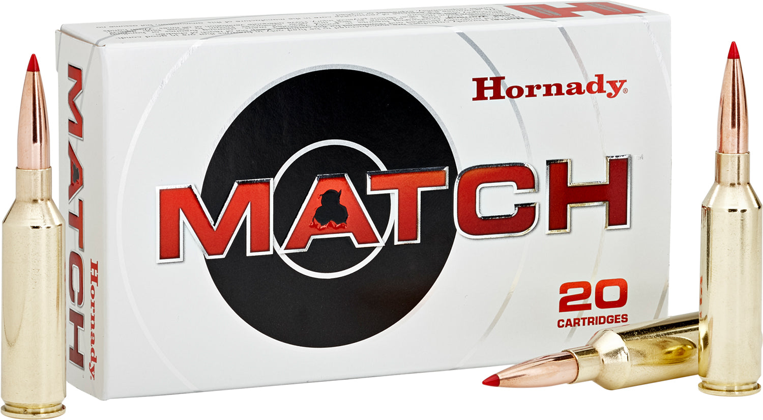 Hornady .300 Winchester Mag ELD Match 195gr PolyTip Ammo