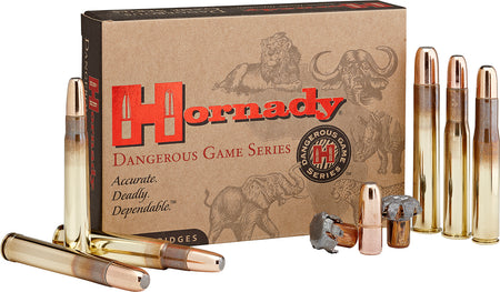 Hornady .458 Lott Dangerous Game 500gr DGX Bonded Ammo