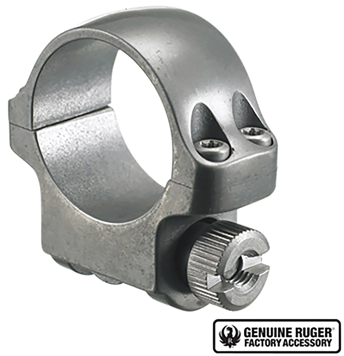 Ruger 90293 3KTG Scope Ring Silver 1" Low