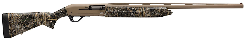 Winchester Repeating Arms 511304292 SX4 Hybrid Hunter 12 Gauge 3.5" 4+1 (2.75") 28", FDE Cerakote Barrel/Rec, Realtree Max-7 Furniture, TruGlo Fiber Optic Sight