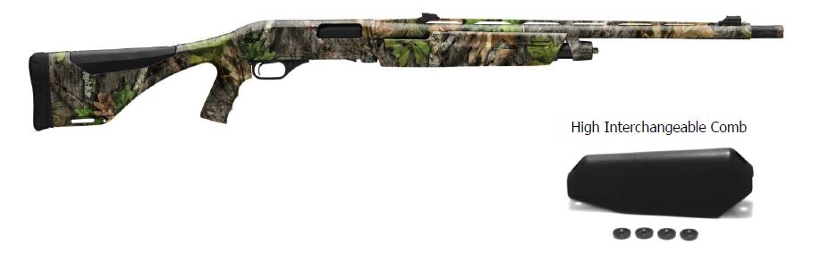 Winchester Repeating Arms 512352690 SXP Long Beard 20 Gauge 24" 4+1 3" Overall Mossy Oak Obsession Fixed Pistol Grip with Interchangeable Comb Stock Right Hand (Full Size) Includes Invector-Plus Choke