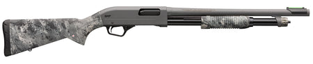 Winchester Repeating Arms 512450395 SXP Hybrid Defender 12 Gauge 3" Chamber 5+1 (2.75") 18", Gray Barrel/Rec, TrueTimber Midnight Synthetic Furniture, Fiber Optic Front