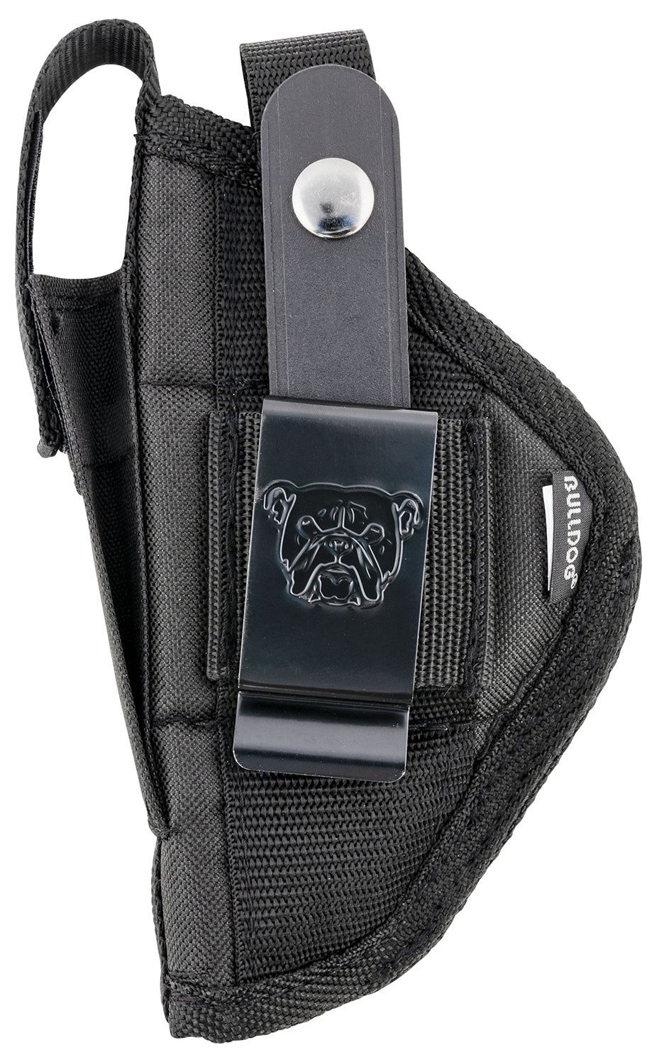 Bulldog FSN3 Extreme OWB Black Nylon Belt Loop/Clip Compatible w/Taurus Millennium Fits 2.50-3.75" Barrel Ambidextrous