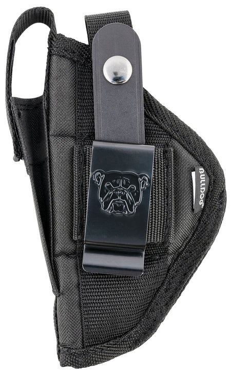 Bulldog FSN3 Extreme OWB Black Nylon Belt Loop/Clip Compatible w/Taurus Millennium Fits 2.50-3.75" Barrel Ambidextrous
