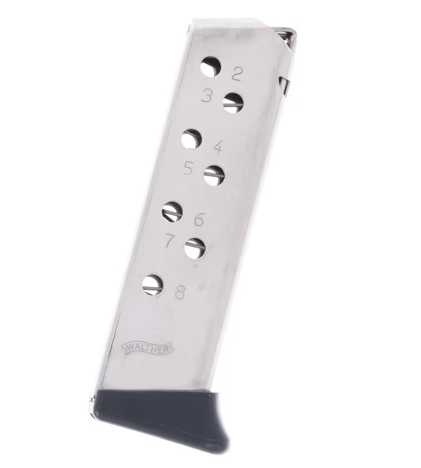 MAG PPK/S 32ACP 8RD NICKEL FR