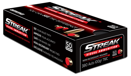 Ammo Inc .380 Auto Streak 100gr Red TMC Ammo
