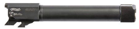 Walther Arms 282674710 PPQ 45 ACP 4.60" Threaded Black Polygonal Rifled Steel