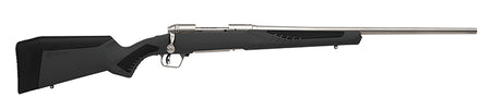 Savage Arms 57078 110 Storm Full Size 308 Win 4+1 22" Matte Stainless Button-Rifled Barrel, Matte Drilled & Tapped Stainless Steel Receiver, AccuStock Matte Gray Synthetic Stock, Right Hand
