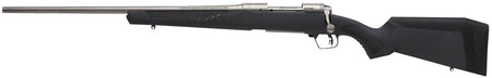 Savage Arms 57086 110 Storm Full Size 243 Win 4+1 22" Matte Button-Rifled Barrel, Matte Drilled & Tapped Stainless Steel Receiver, AccuStock Matte Gray Synthetic Stock, Left Hand