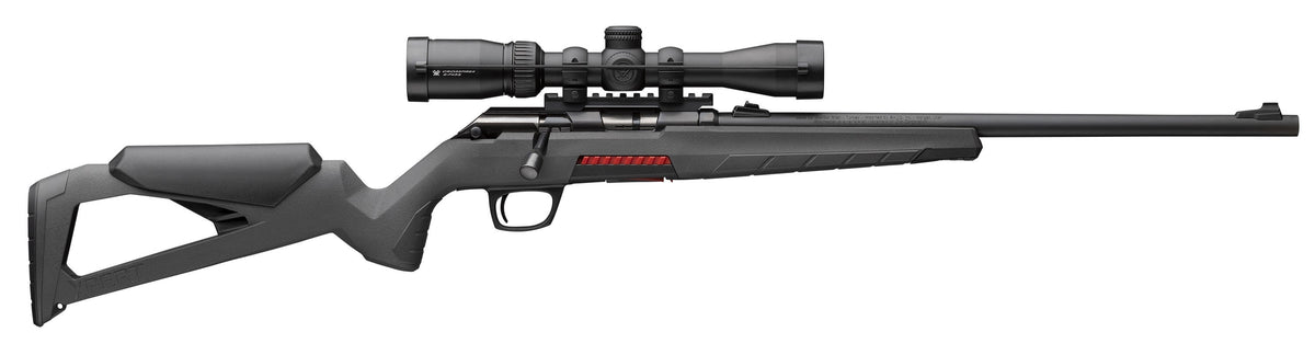 Winchester Repeating Arms 525233186 Xpert w/Optic Full Size 17 WSM 8+1 18" Matte Black Sporter Barrel, Drilled & Tapped Steel Receiver, Gray Synthetic Molded Stock, Vortex Crossfire II 2-7x32mm Scope