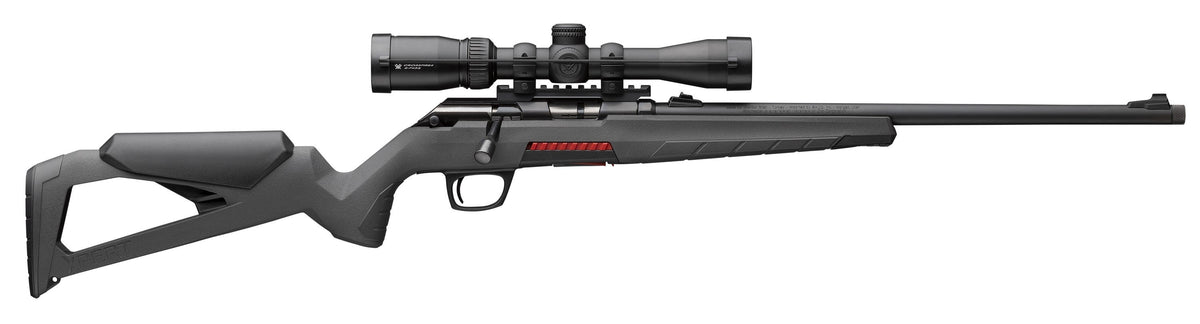 Winchester Repeating Arms 525234102 Xpert w/Optic Full Size 22 LR 8+1 16.50" Matte Black Threaded Sporter Barrel, Drilled & Tapped Steel Receiver, Gray Synthetic Molded Stock, Vortex Crossfire II 2-7x