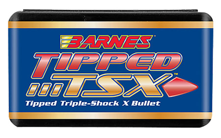 Barnes Bullets 30364 Tipped TSX 30Cal 130gr Boat Tail 50/Box