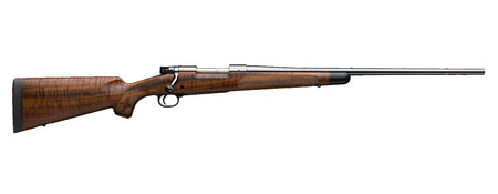Winchester Repeating Arms 535239212 Model 70 Super Grade 243 Win Caliber with 5+1 Capacity, 22" Barrel, Polished Blued Metal Finish, AAA French Walnut Stock & No Sights Right Hand (Full Size)