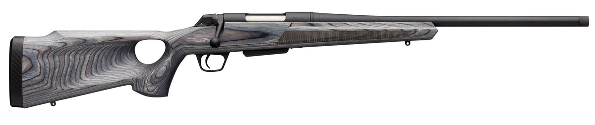Winchester Guns 535727289 XPR Thumbhole Varmint SR 308 Win Caliber with 3+1 Capacity, 24" Threaded Barrel, Blued Perma-Cote Metal Finish & Matte Black Fixed Thumbhole Stock Right Hand (Full Size)