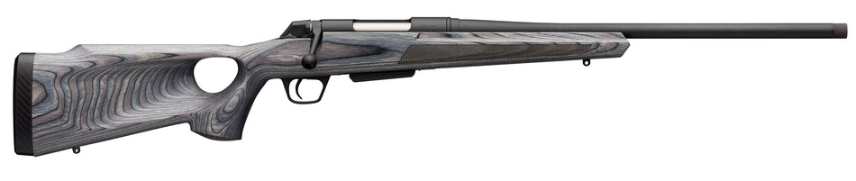 Winchester Guns 535727299 XPR Thumbhole Varmint SR 6.8 Western 3+1 Cap 24" TB Blued Perma-Cote Rec Matte Black Laminate Fixed Thumbhole Stock Right Hand with MOA Trigger System (Full Size) No Sights