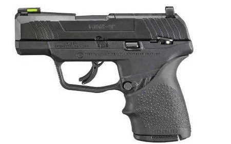RUGER MAX-9 9MM PSTL 3.2" OPT RDY BLK/BLK 10+1 HOGUE