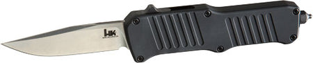 HOGUE HK MINI INCURSION 2.95" OTF KNIVE CLIP PT ALUM MATT BL 743108540503
