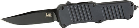 HOGUE HK MINI INCURSION 2.95" OTF KNIVE CLIP PT ALUM MATT BL